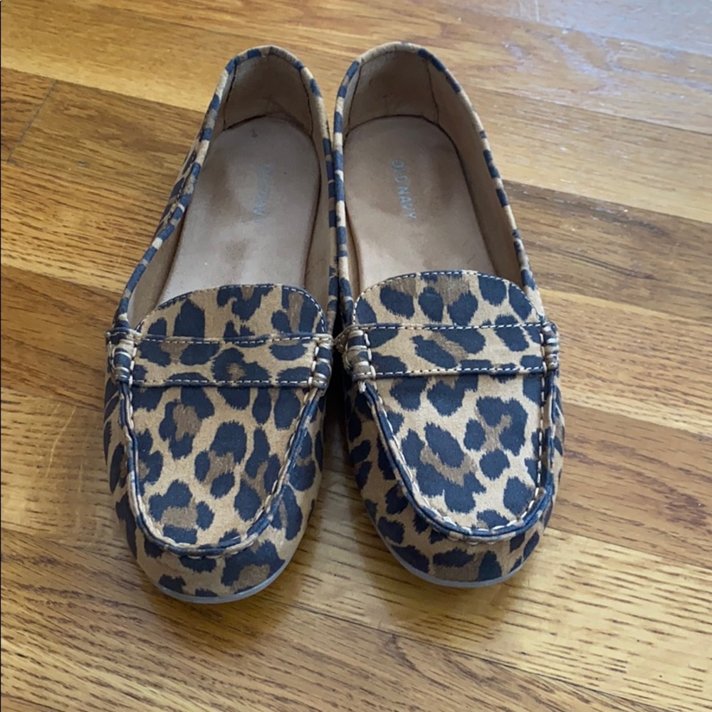 Cheetah loafers